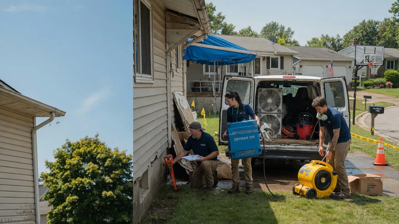 Ceiling Leak Cleanup in Watertown, NY near me